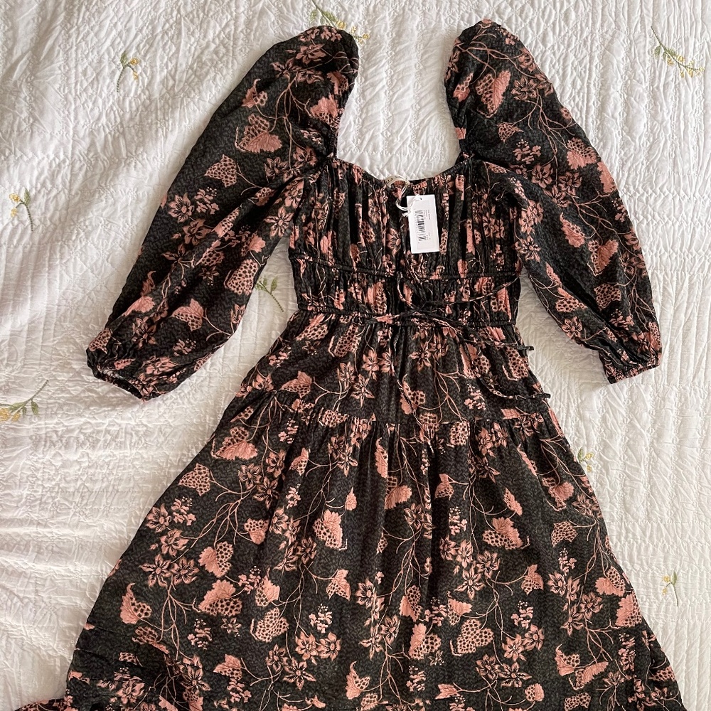 Ulla Johnson Isla Dress Balsam Brand New with Tags